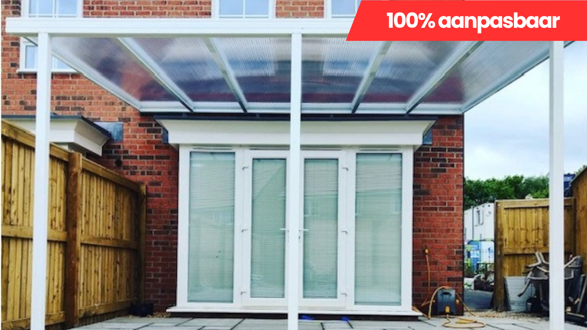 Evolution - Pergola Op Maat - Wit