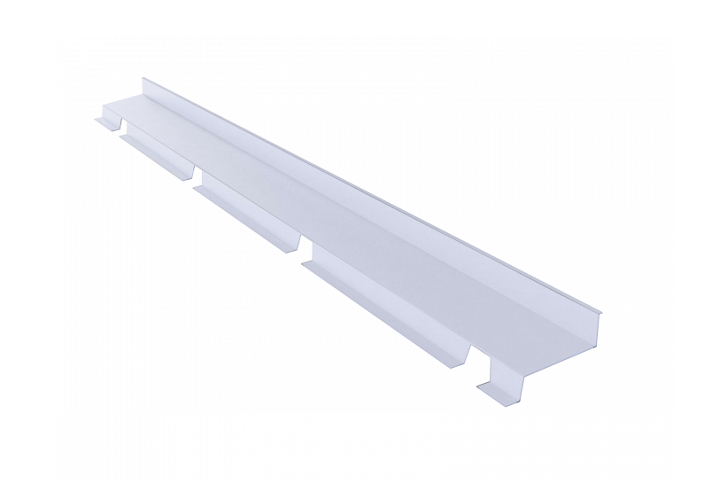 Wandprofiel EZ Glaze van 2 meter, ontworpen voor een eenvoudige en veilige montage van beglazing in wanden en gevels.
