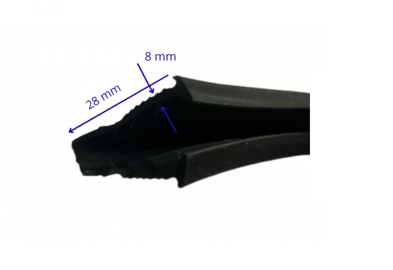 VERBINDING VOOR F-PROFIEL (EZ GLAZE AFWERKING/COMPACTPLATEN) -9014753