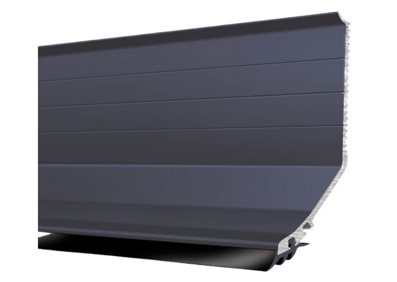 E-Tex Aluminium Wandprofiel - Grijs